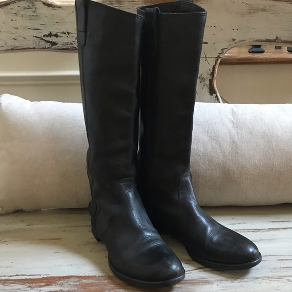 Madewell English Saddle Archive Leather Boots - Picture 3 of 8